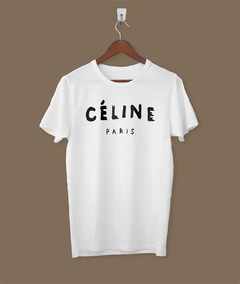 celine womens tshirt|celine paris t shirt authentic.